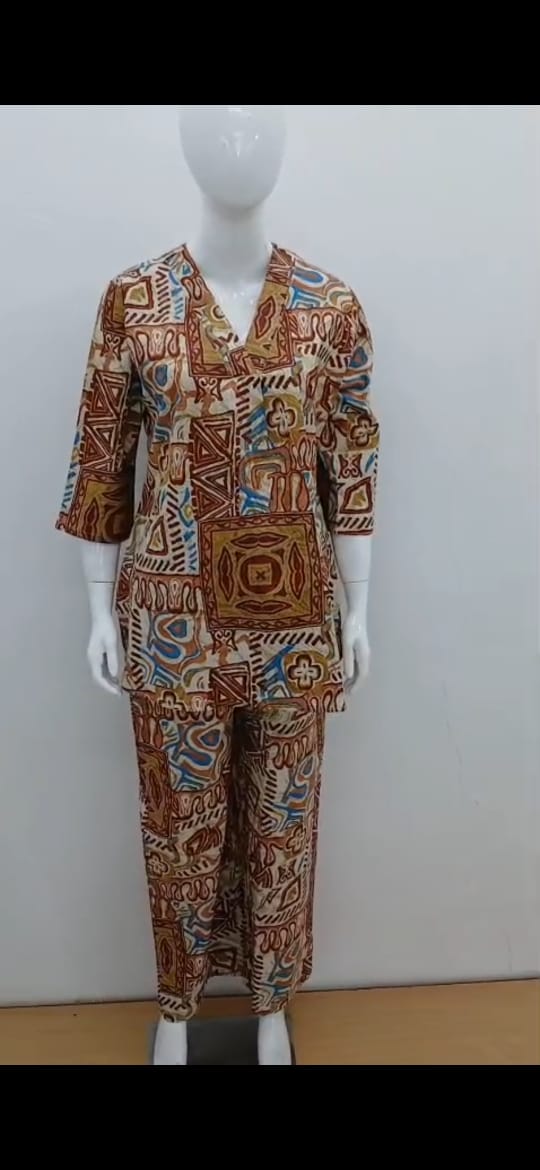 Abstract Patchwork Lounge Set
