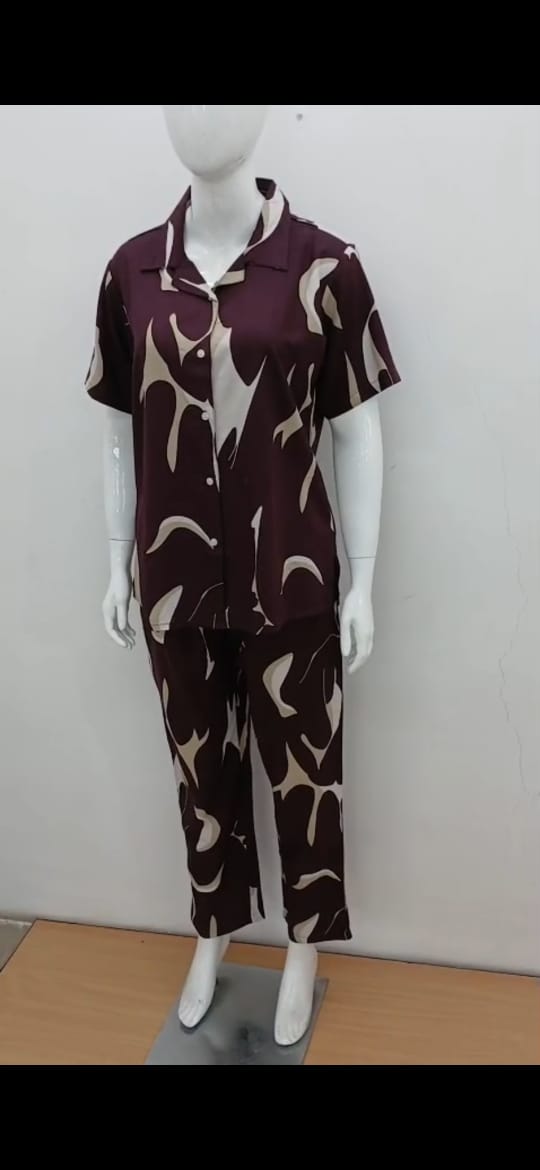 Chic Patterned co-ord Set