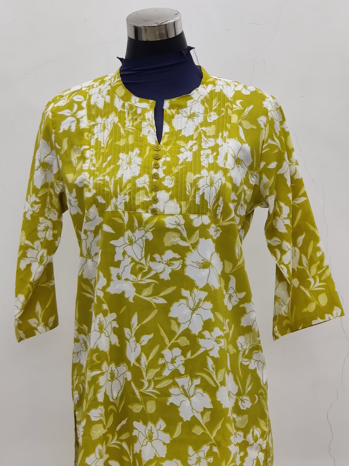 Floral Delight Short Kurti Top